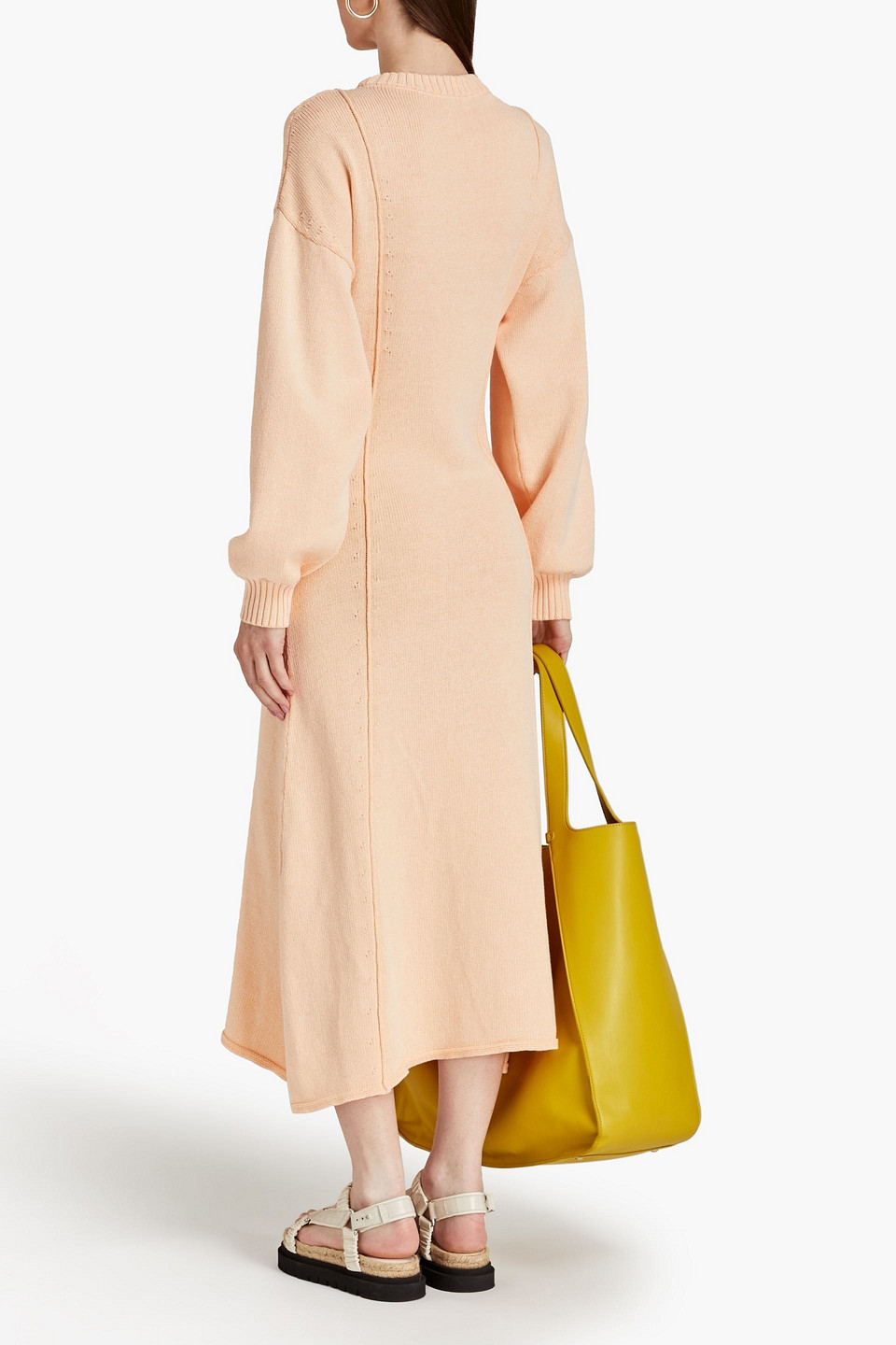 RODEBJER COTTON-BLEND MIDI DRESS