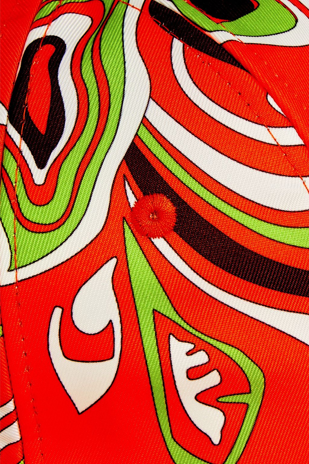 PUCCI Printed twill baseball cap