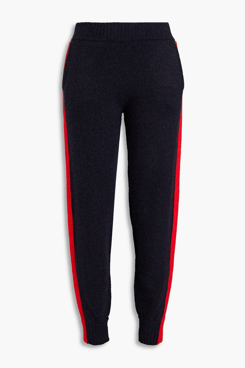 Bella Freud Lauryn brushed knitted track pants
