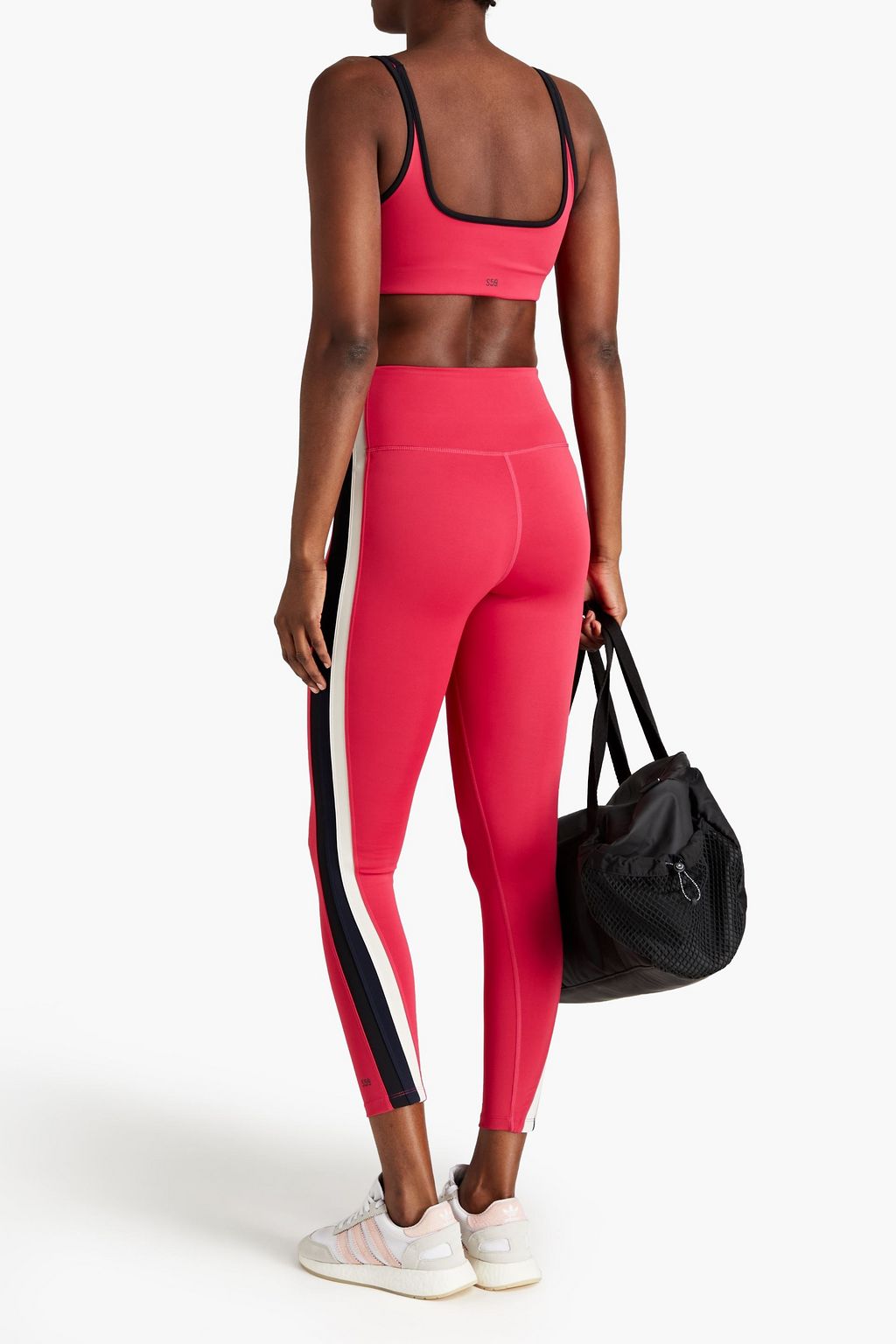 SPLITS59 Bianca Cropped Stretch-Leggings