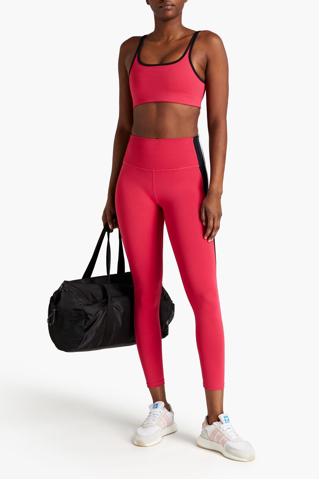 SPLITS59 Bianca Cropped Stretch-Leggings
