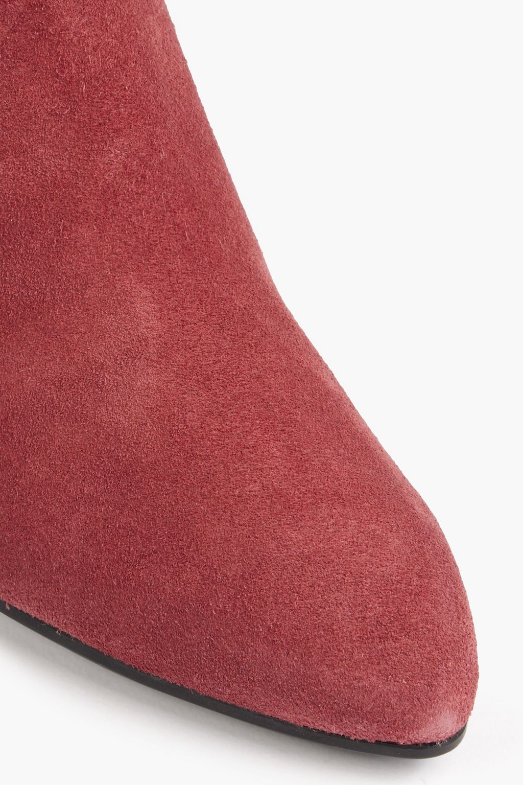 TOD'S Suede wedge ankle boots