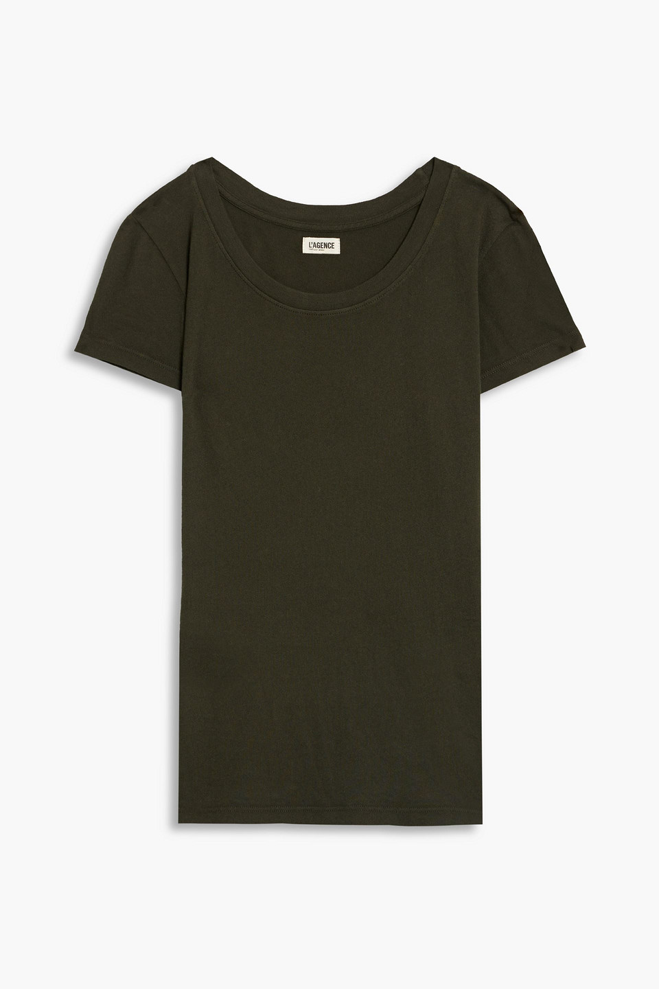 L'Agence Cotton-jersey T-shirt