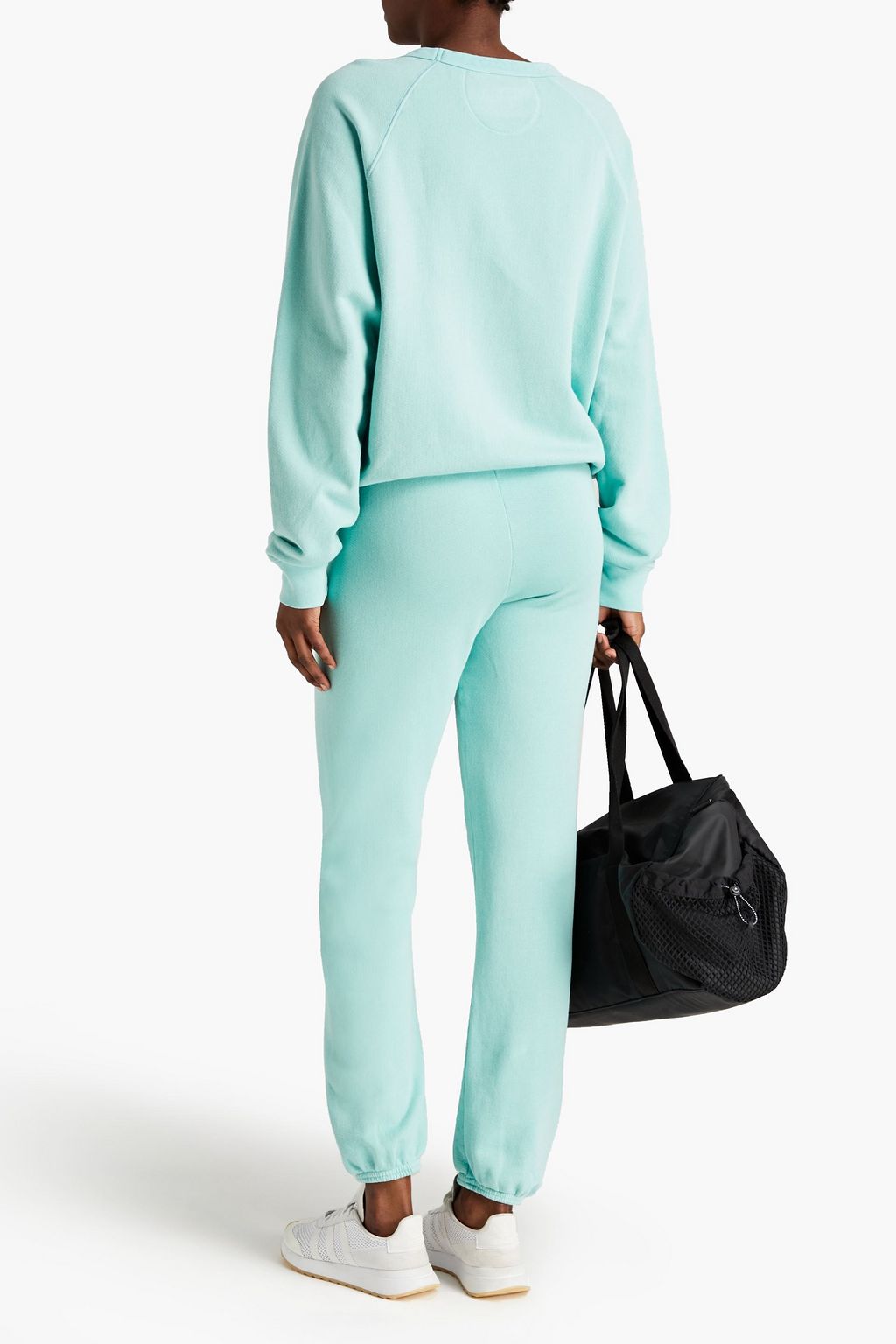 SPLITS59 Flore French cotton-terry track pants