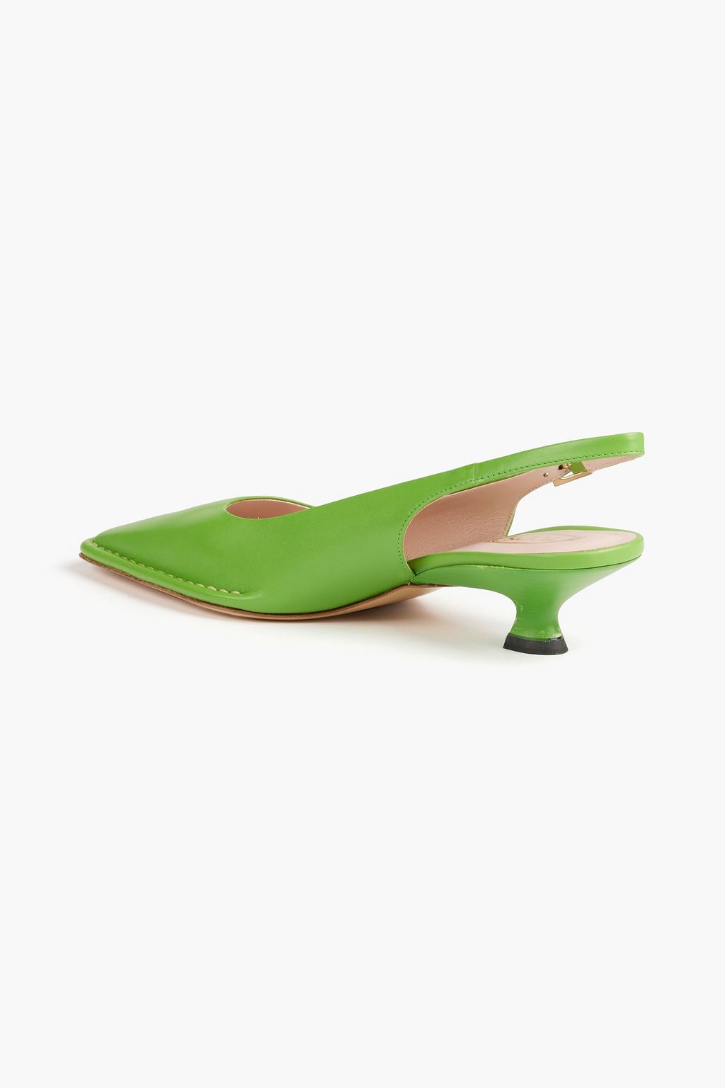 TOD'S Leather slingback pumps