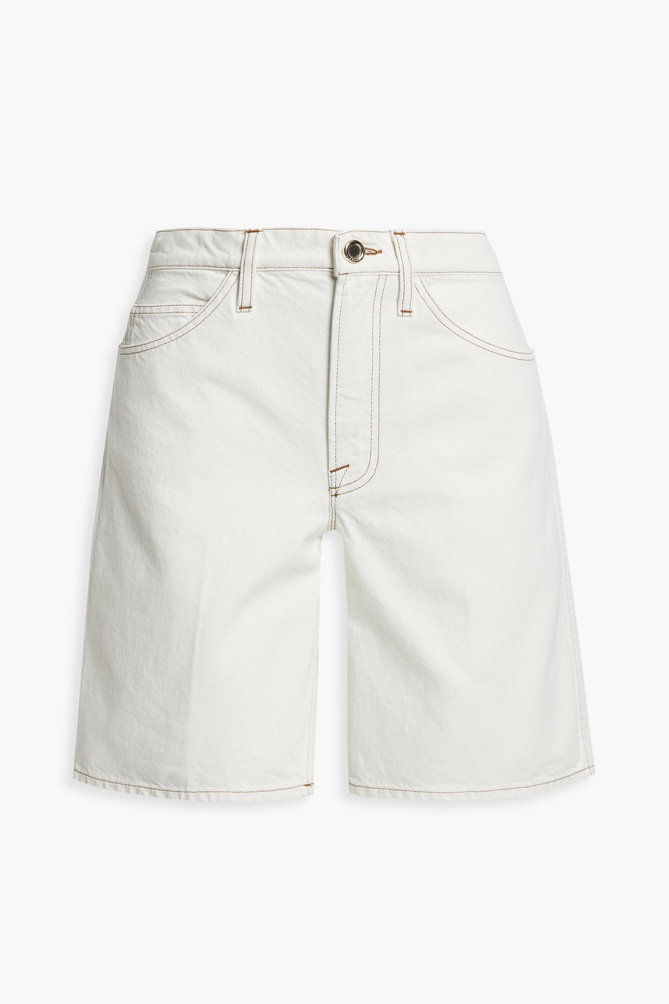 FRAME LE ITALIEN BERMUDA DENIM SHORTS,3074457345633661367