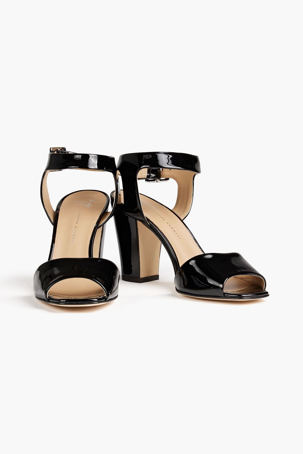 GIUSEPPE ZANOTTI Lavinia 80 patent-leather sandals
