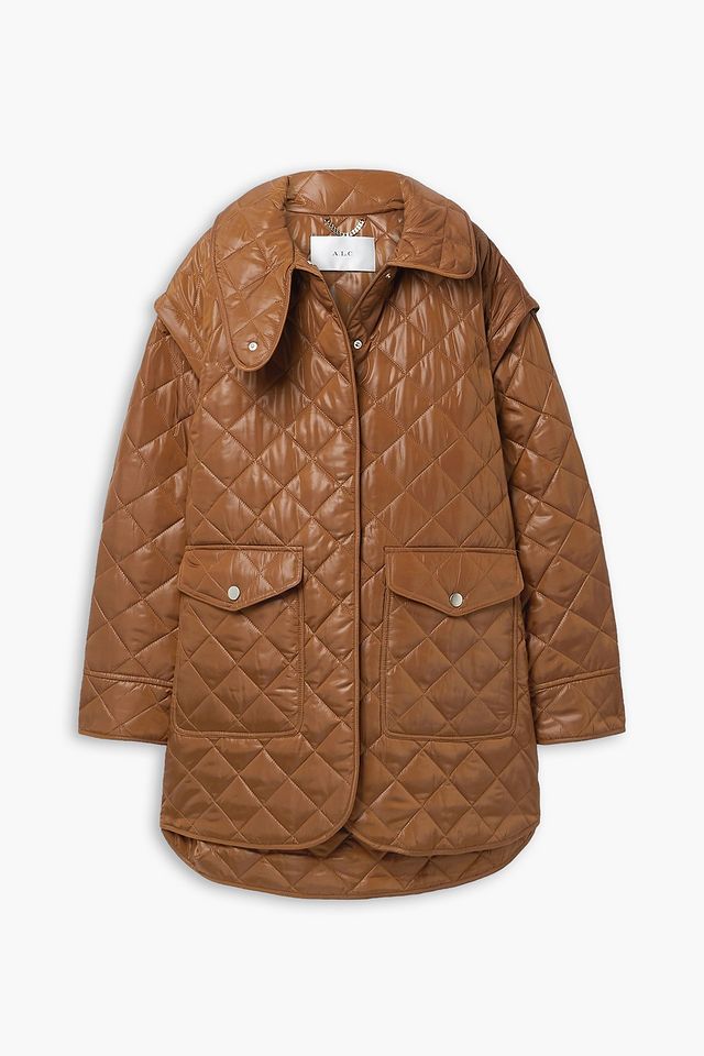 Harley convertible quilted shell jacket
