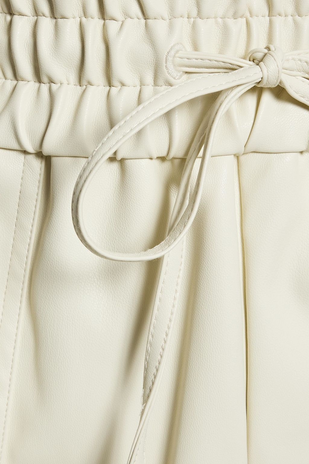 3.1 PHILLIP LIM Pleated faux leather culottes