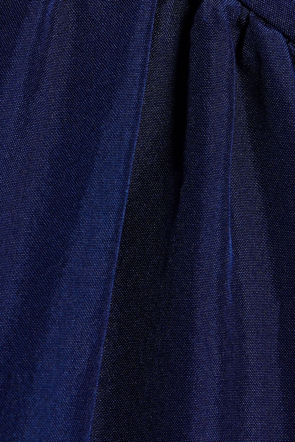 JOSEPH Bowell gathered silk-habotai blouse