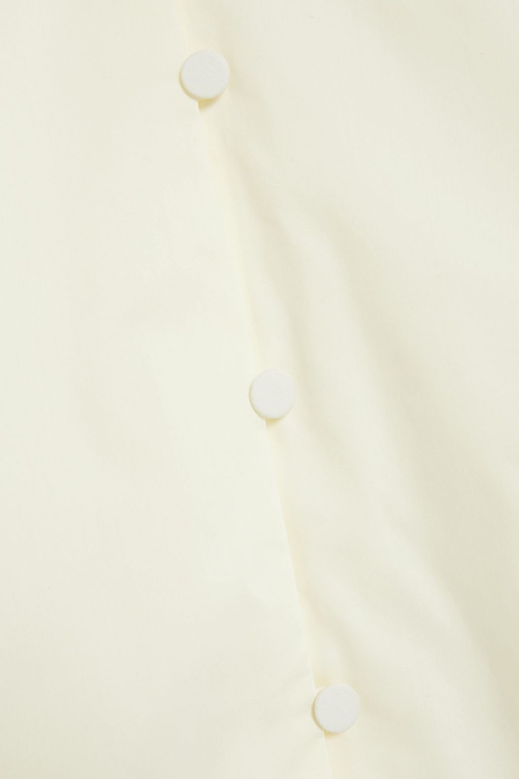 SIMKHAI Hallie gathered cotton-blend poplin top