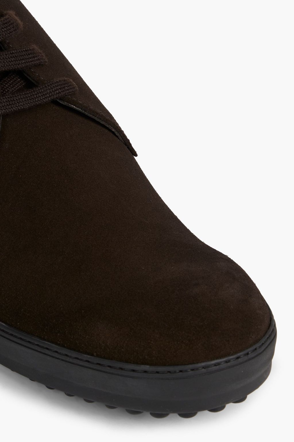 TOD'S Embossed nubuck boots