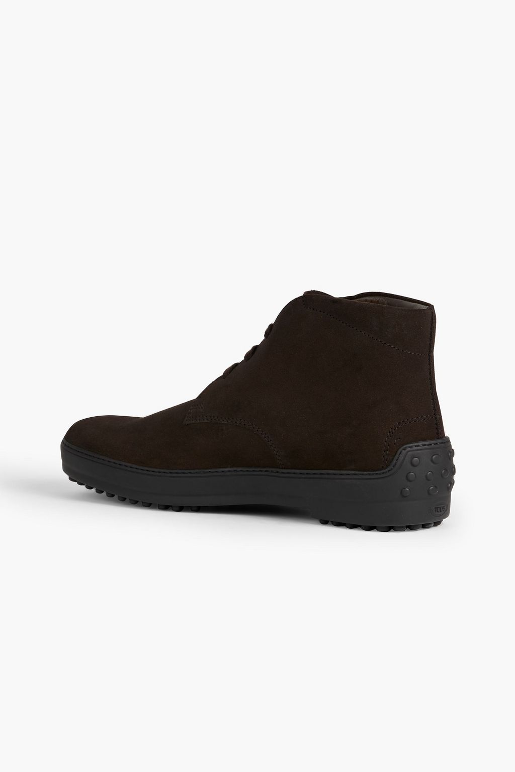 TOD'S Embossed nubuck boots