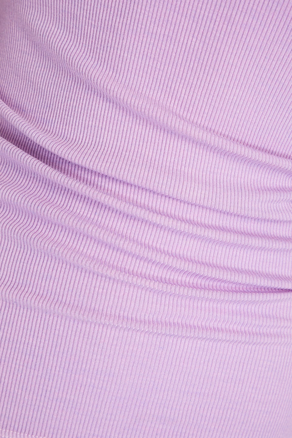 ENZA COSTA RIBBED JERSEY TOP