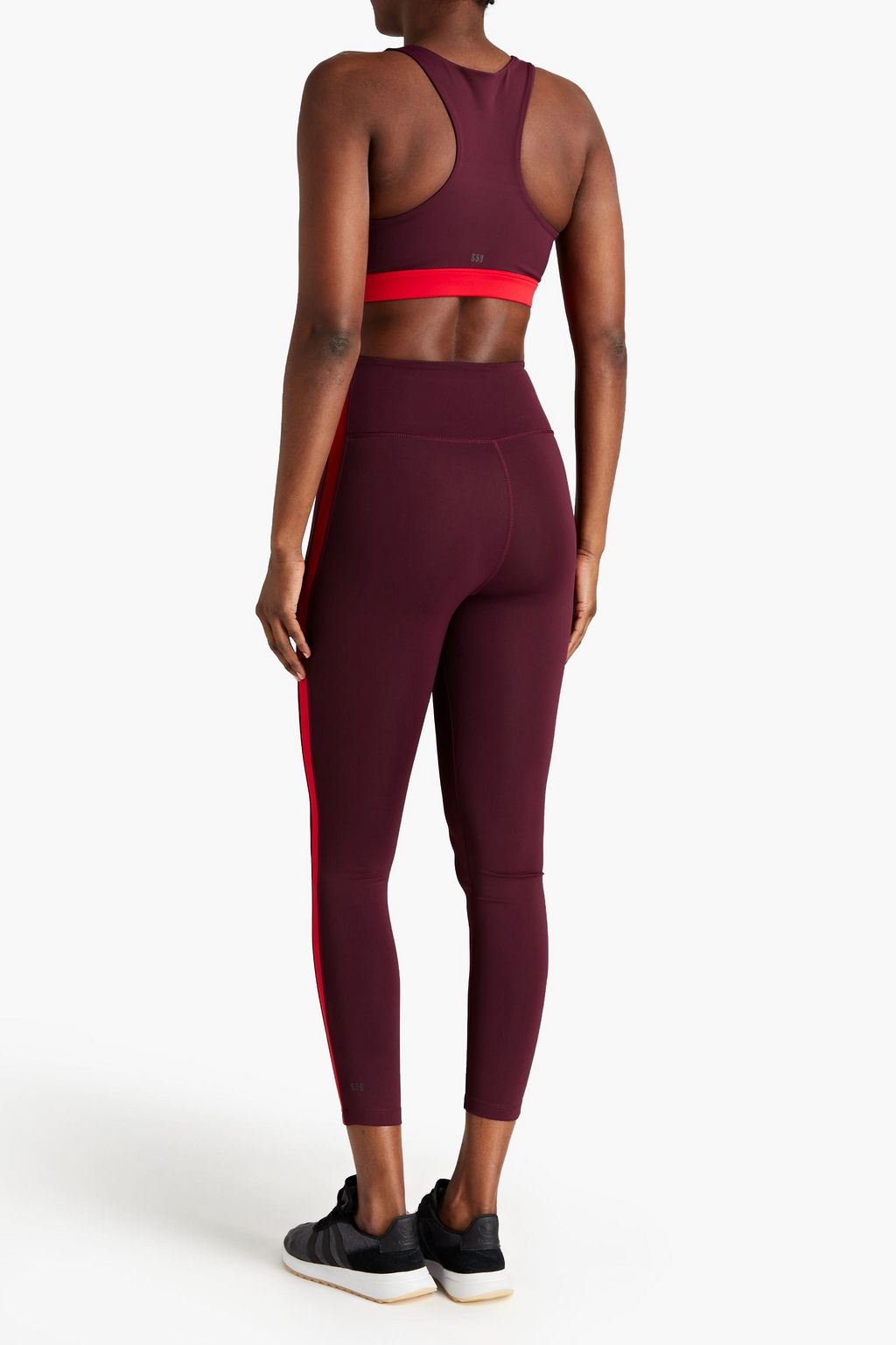 SPLITS59 Dream two-tone stretch sports bra