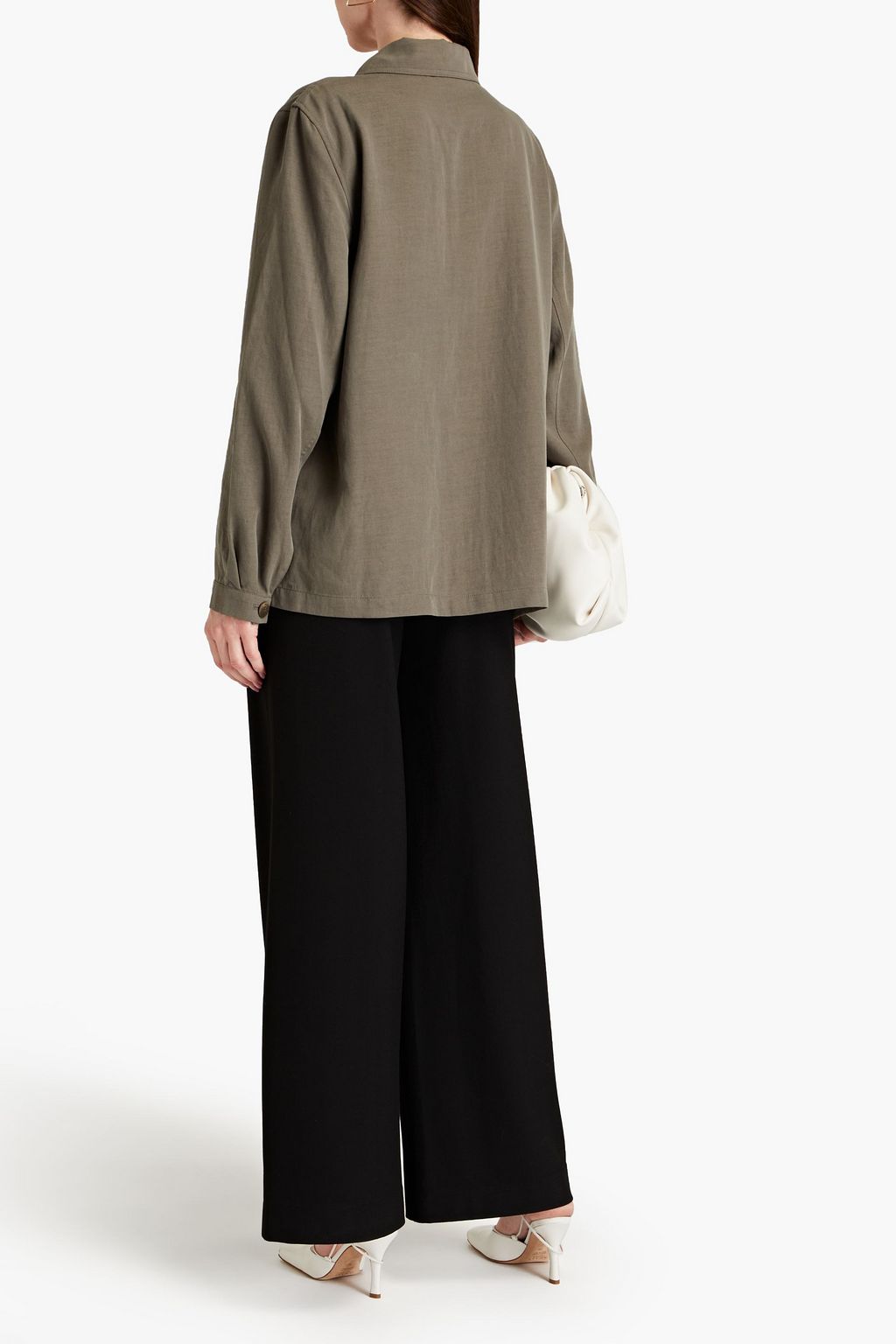 RODEBJER Celeste Tencel-blend twill shirt