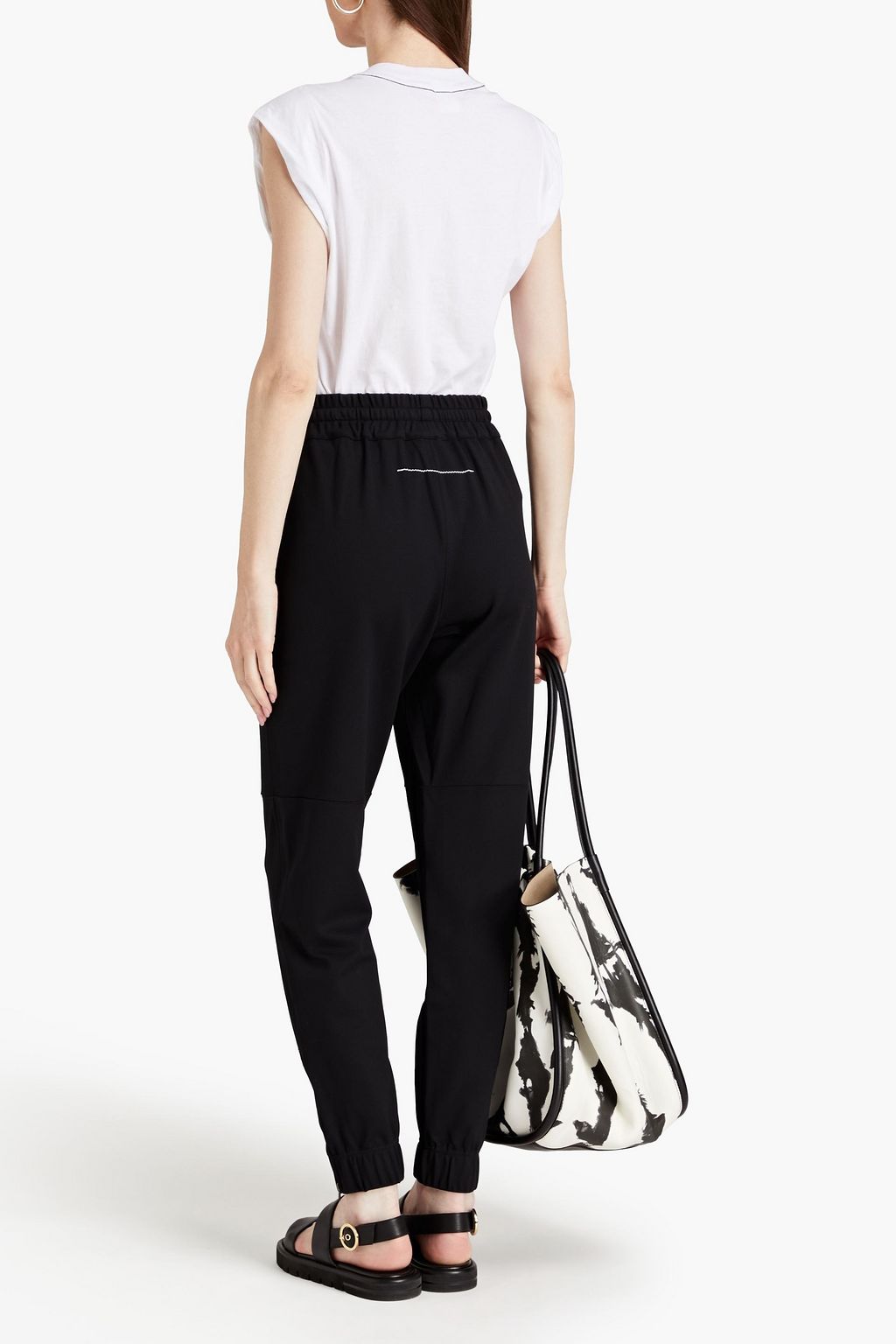BASSIKE Stretch-twill track pants