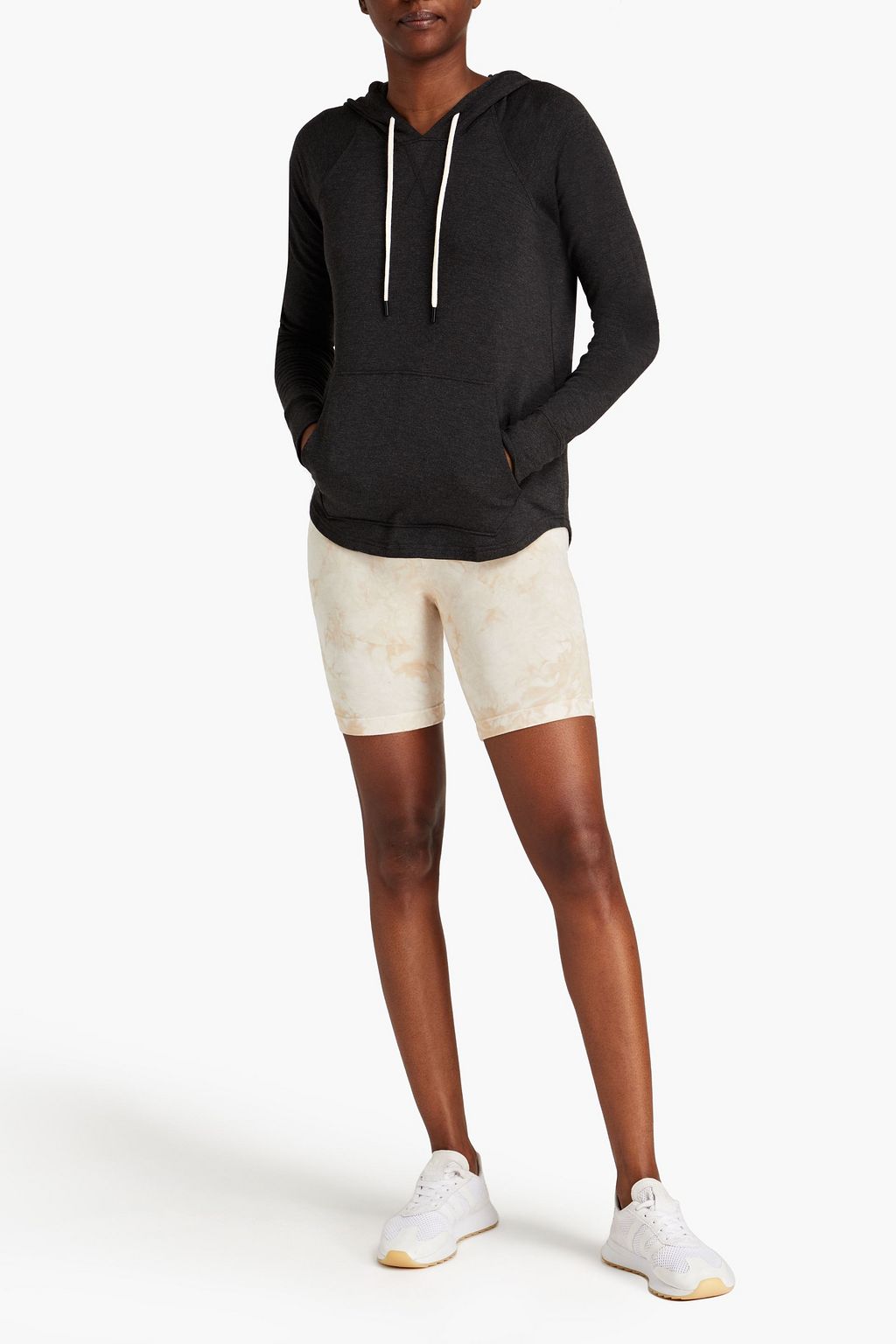 SPLITS59 Stretch-modal fleece hoodie