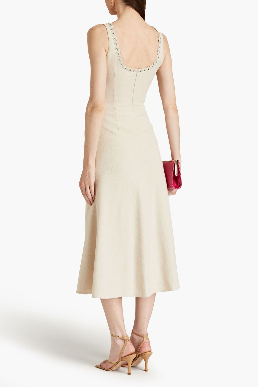 RACHEL GILBERT Brody woven midi dress