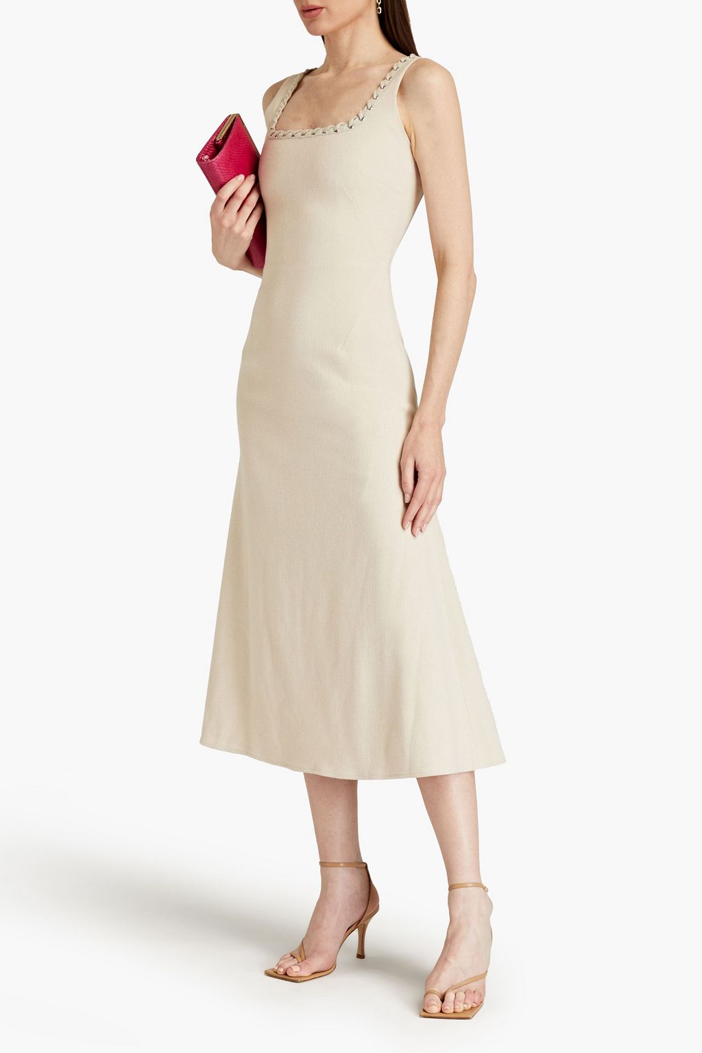 RACHEL GILBERT Brody woven midi dress