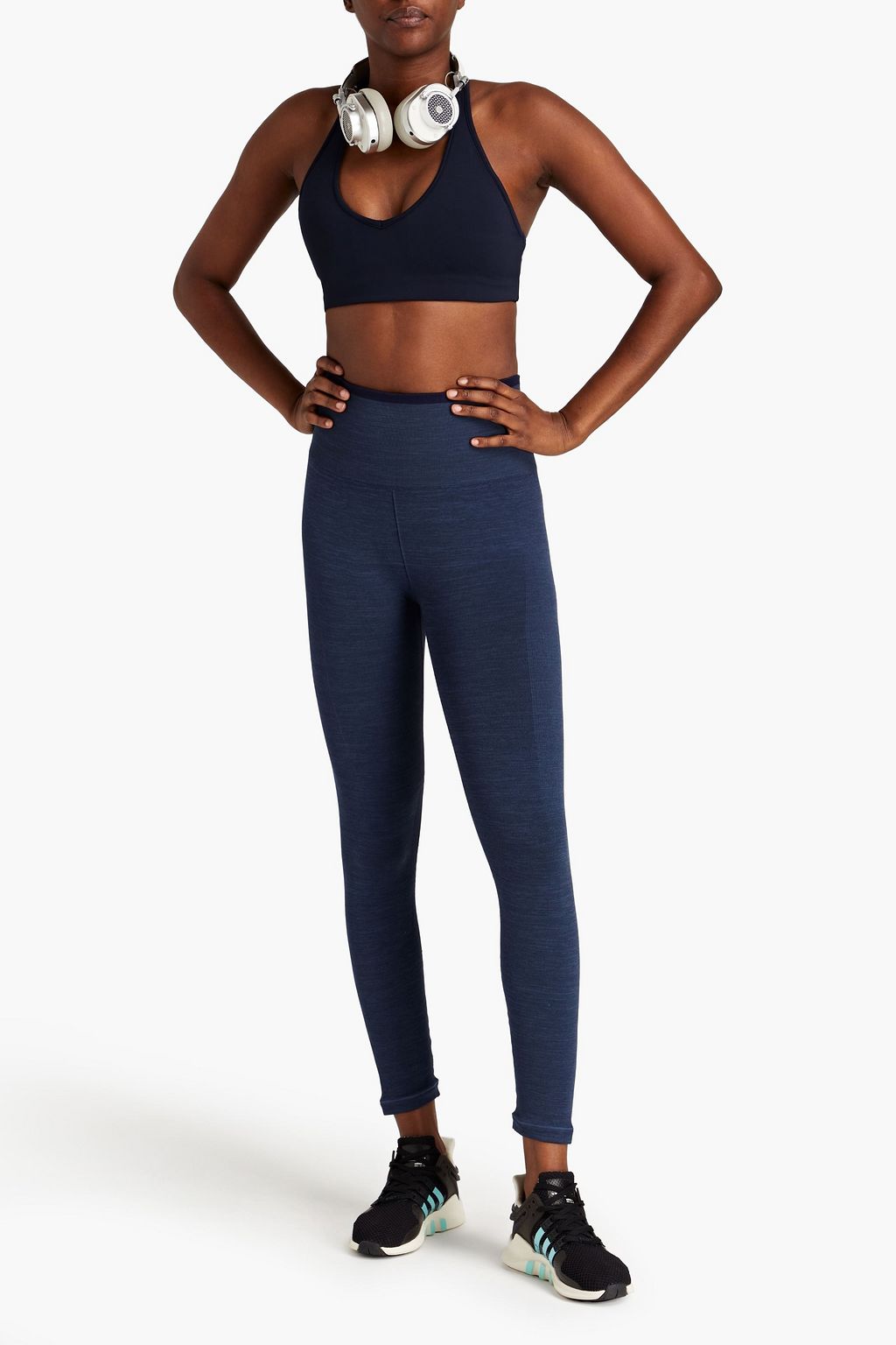 SPLITS59 Mila mélange stretch leggings