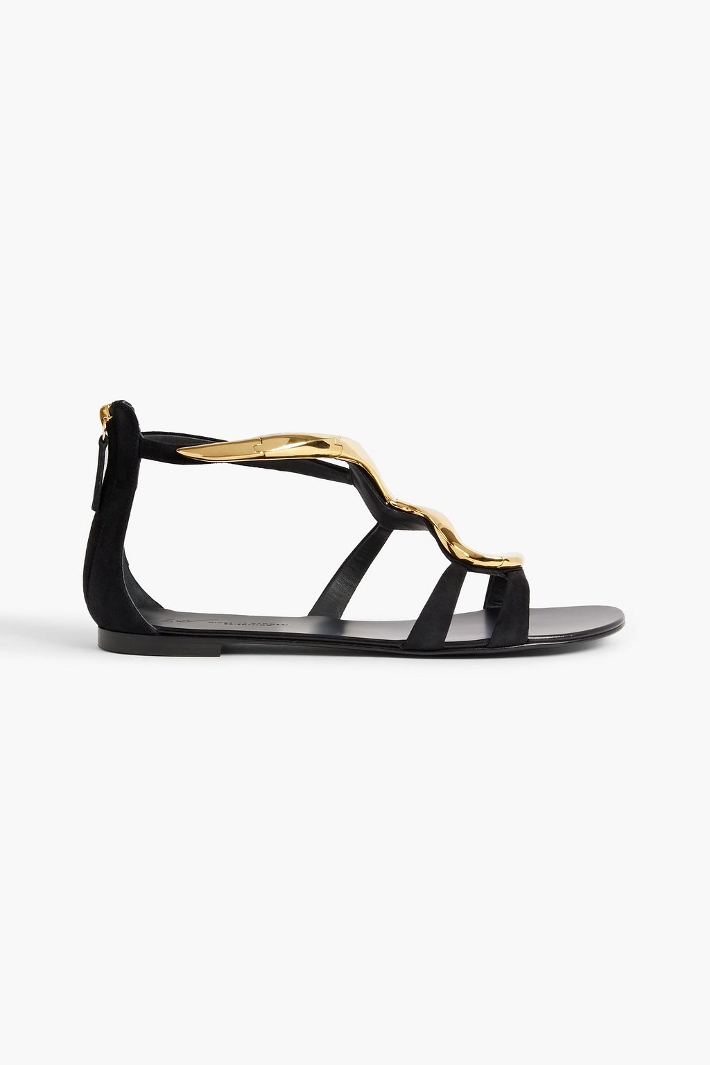 GIUSEPPE ZANOTTI Venere embellished suede sandals | THE OUTNET