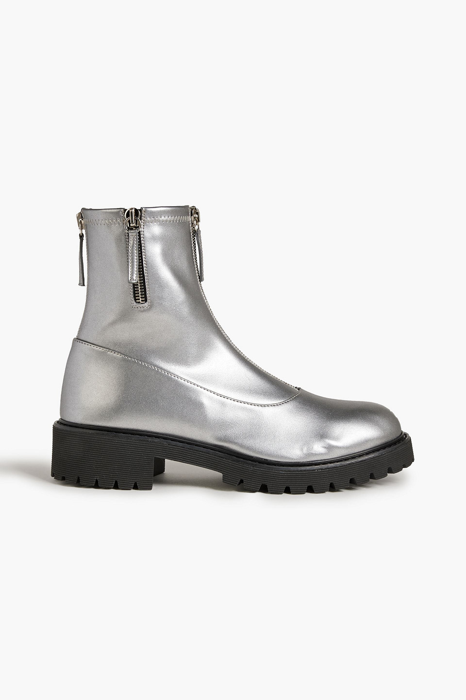 Giuseppe Zanotti Gz Alexa Ankle Boots In Silver