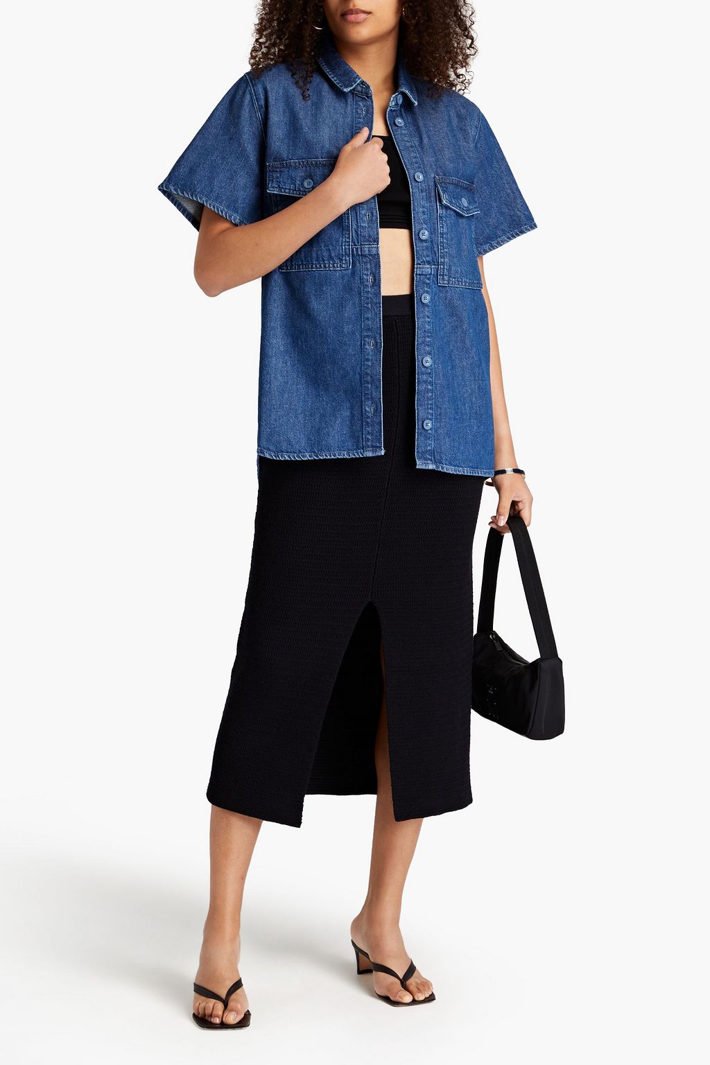 TRIARCHY Le Jefe denim shirt