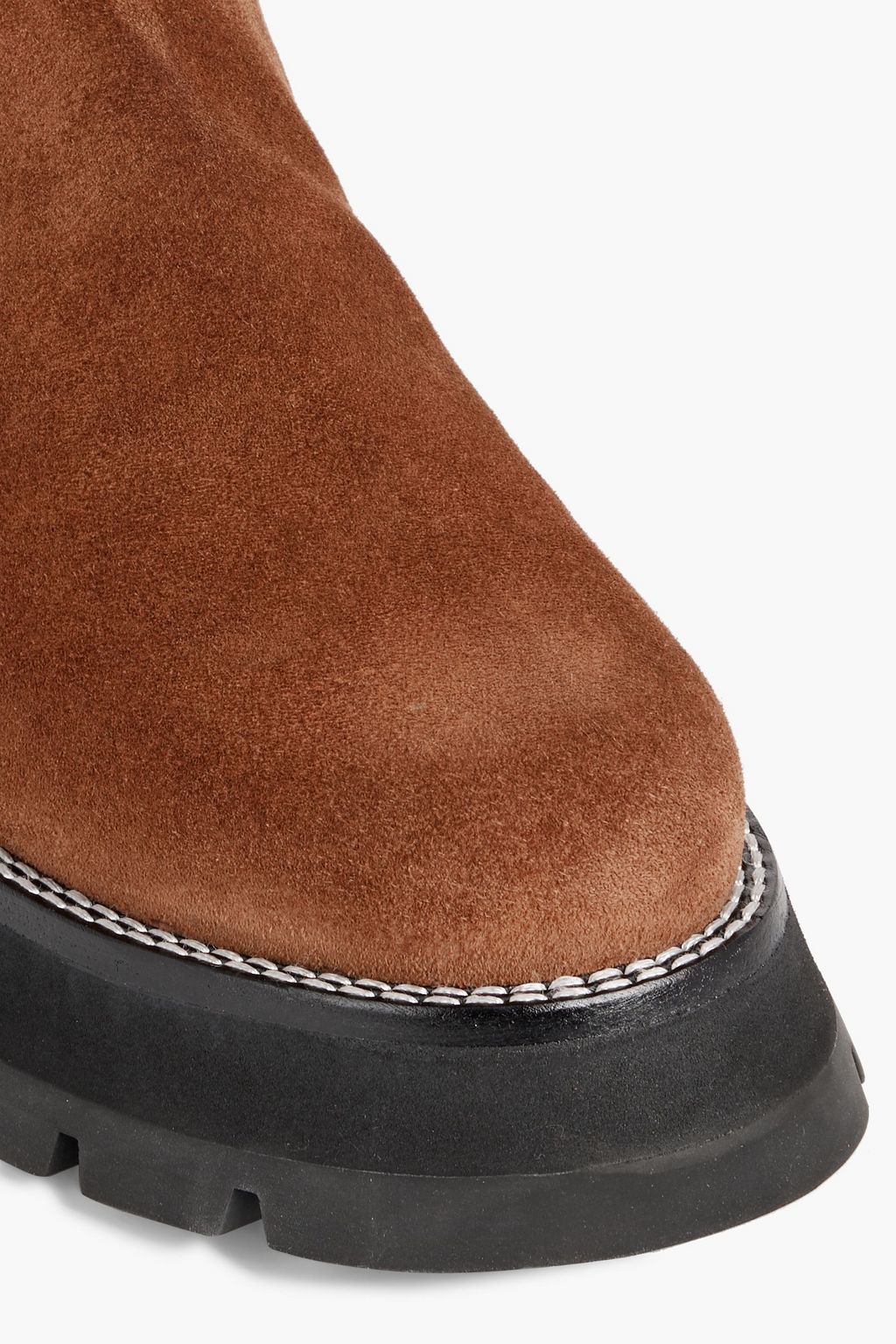 3.1 PHILLIP LIM Kate suede exaggerated-sole Chelsea boots