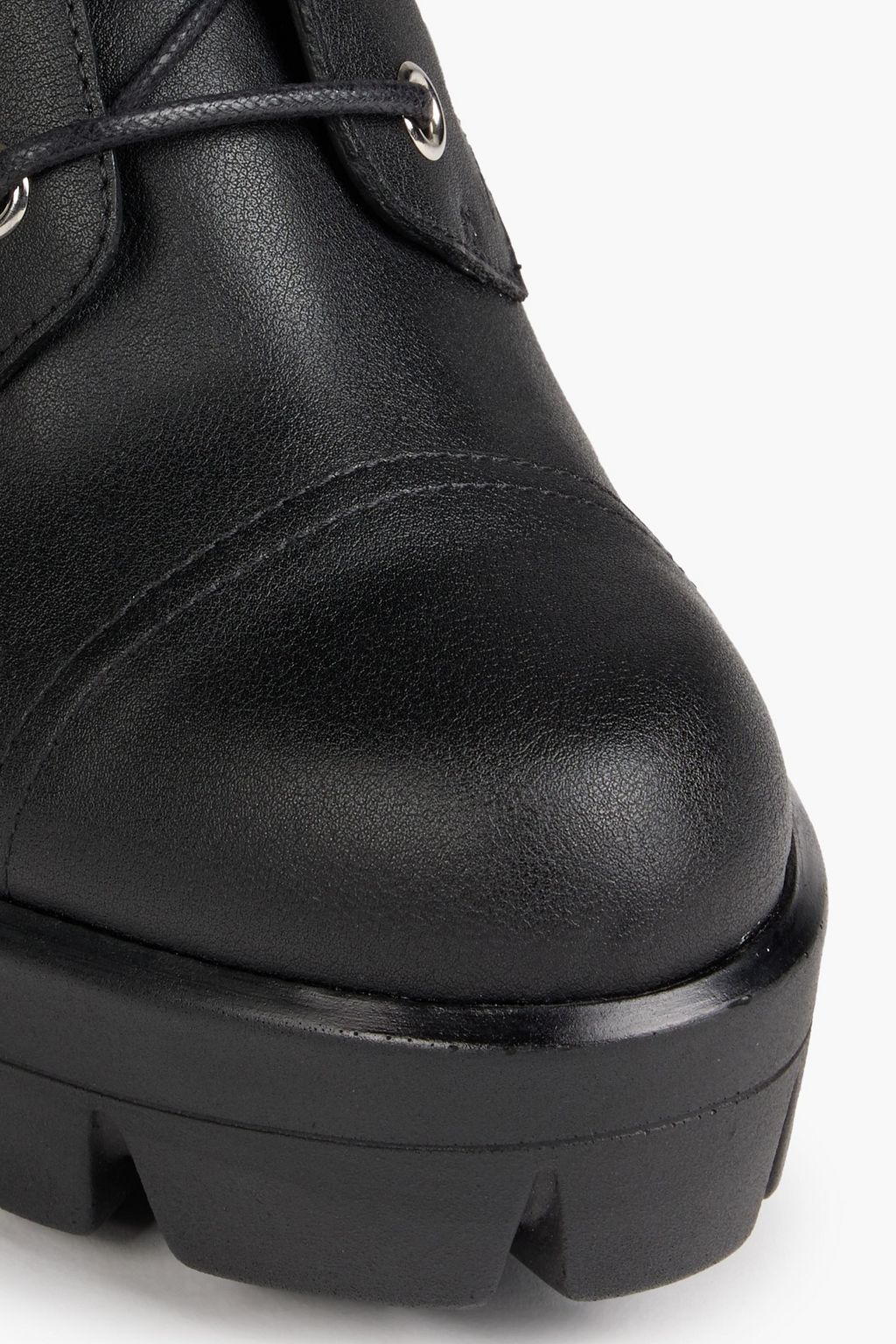 GIUSEPPE ZANOTTI Gintonic 80 lace-up leather platform ankle boots