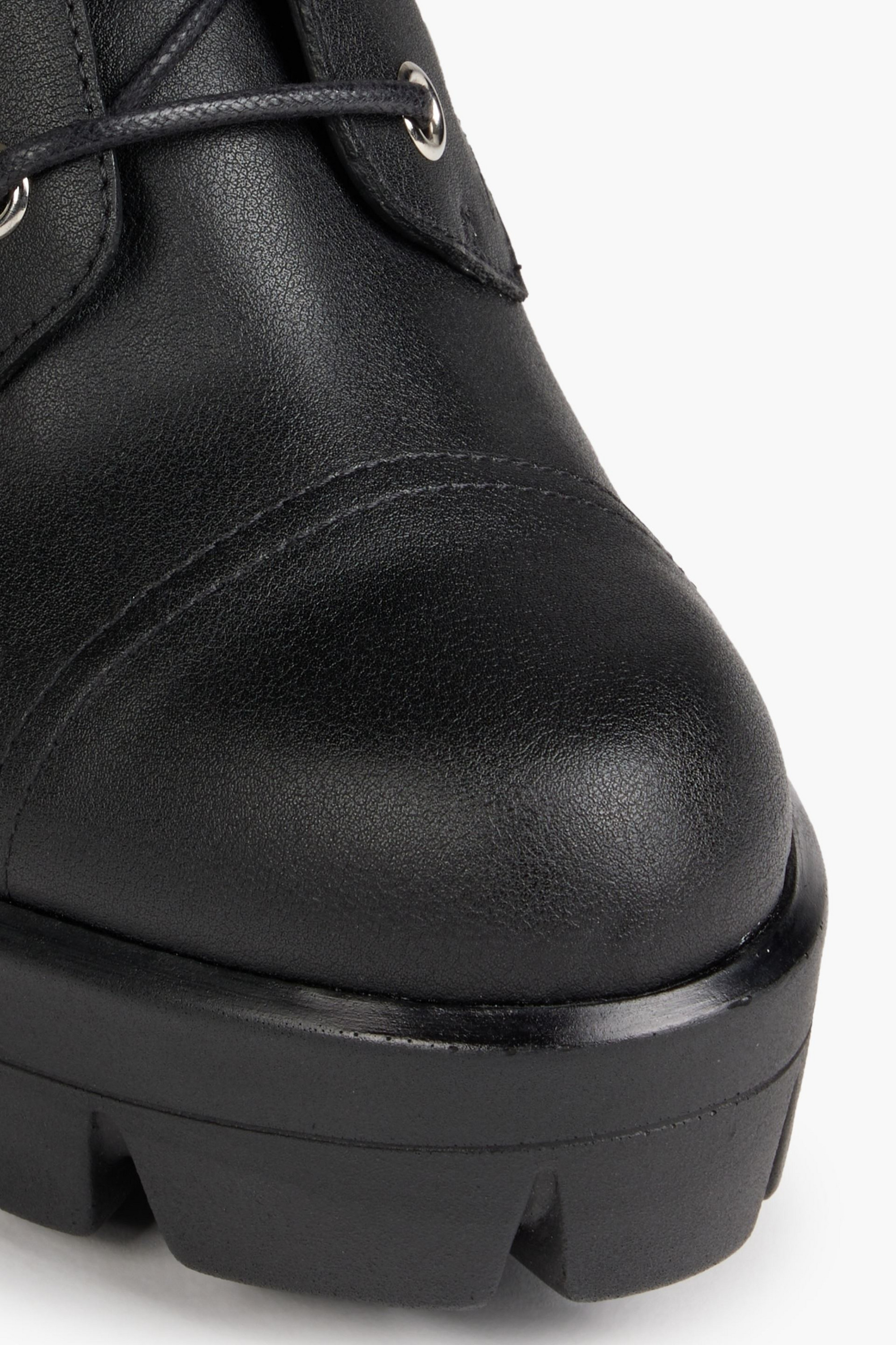 Giuseppe Zanotti Gintonic 80 lace-up leather platform ankle boots