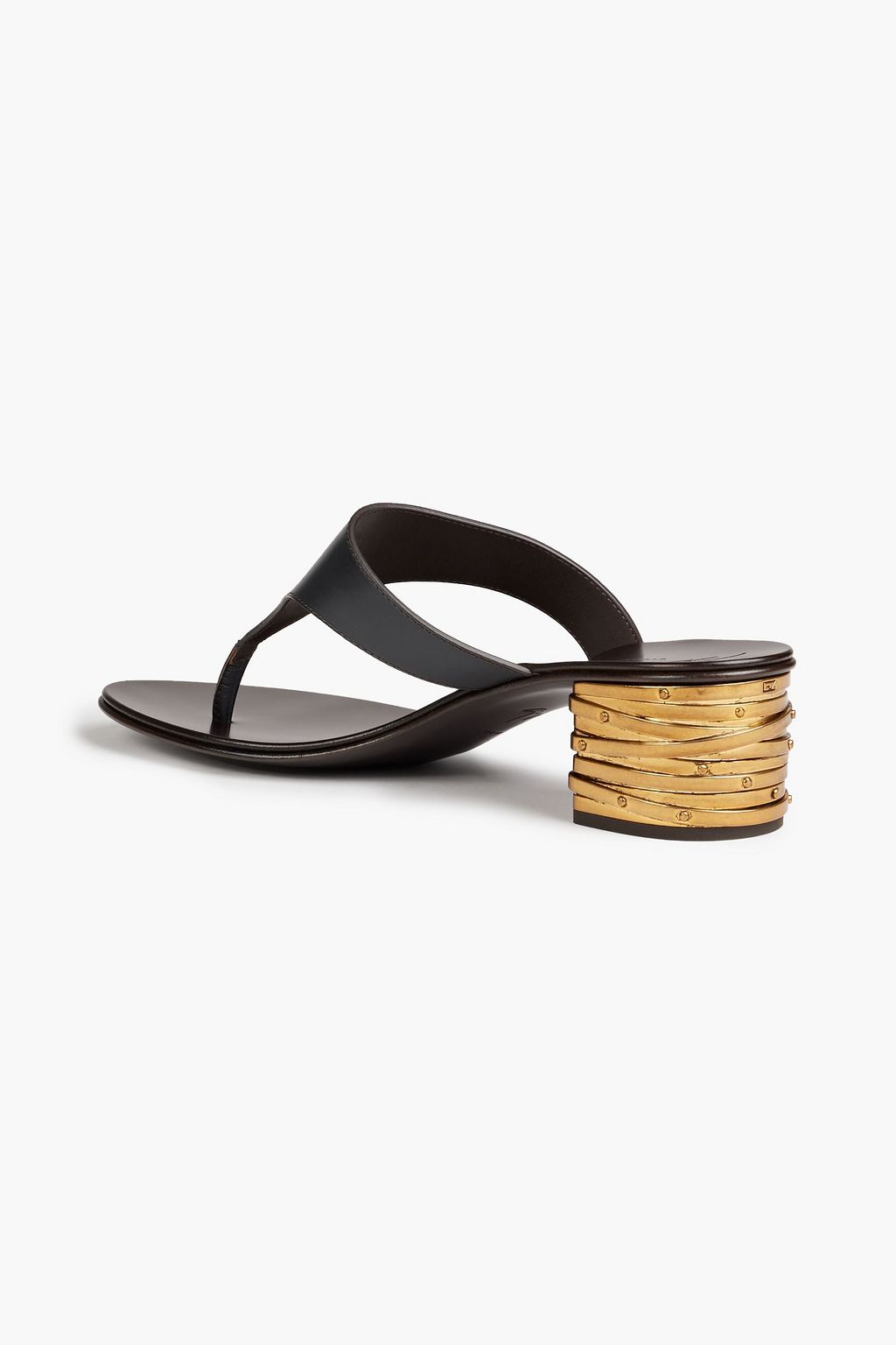 GIUSEPPE ZANOTTI Rhea 40 embellished leather mules