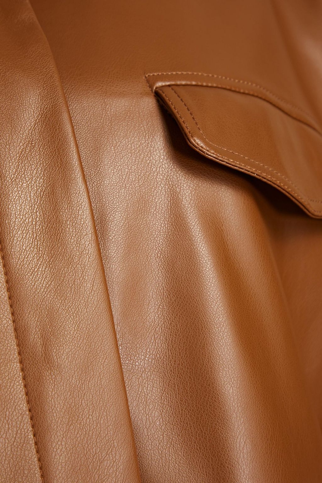 JAKKE Mischa faux leather shirt