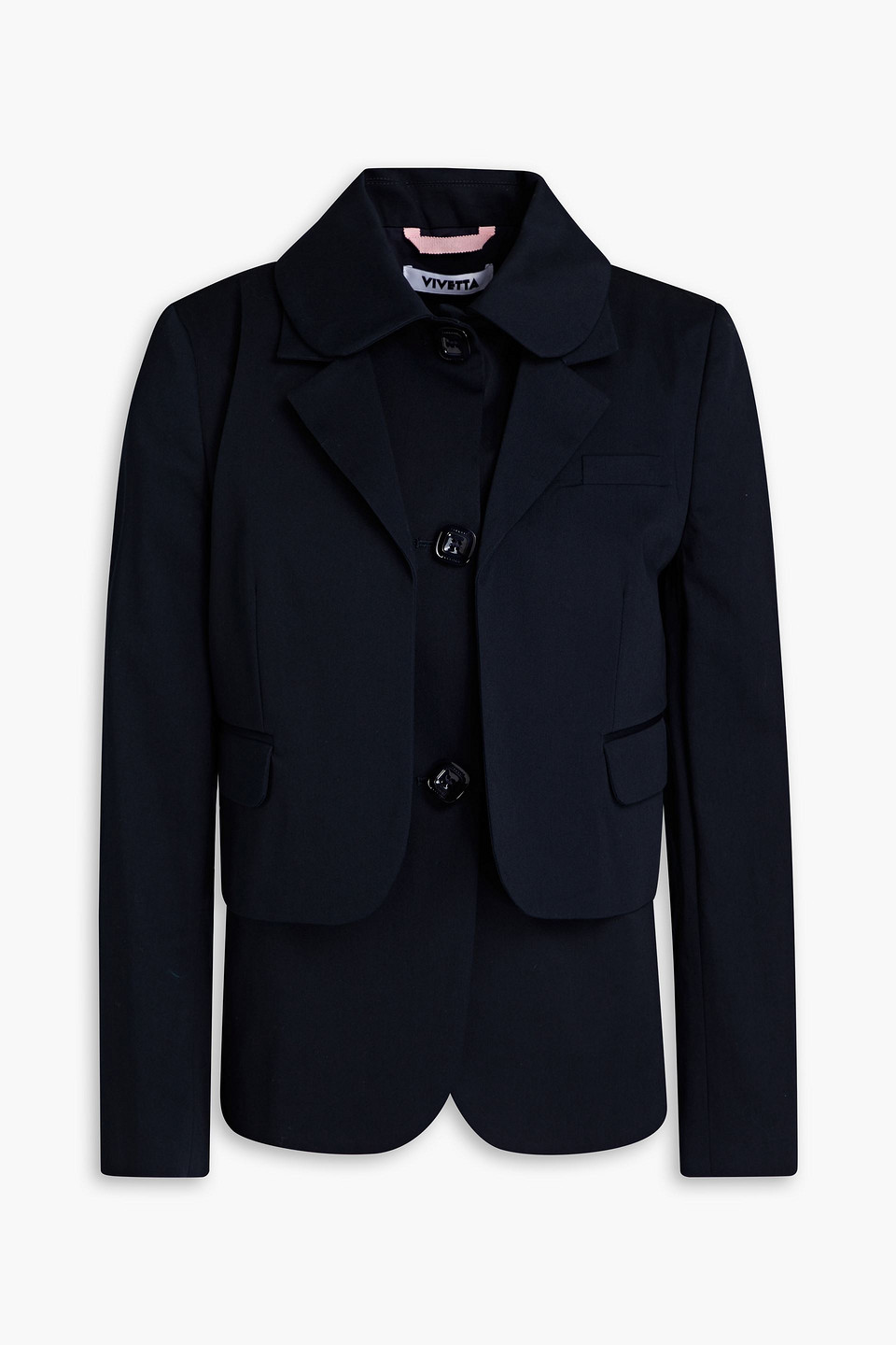Vivetta Layered Cotton-blend Gabardine Jacket