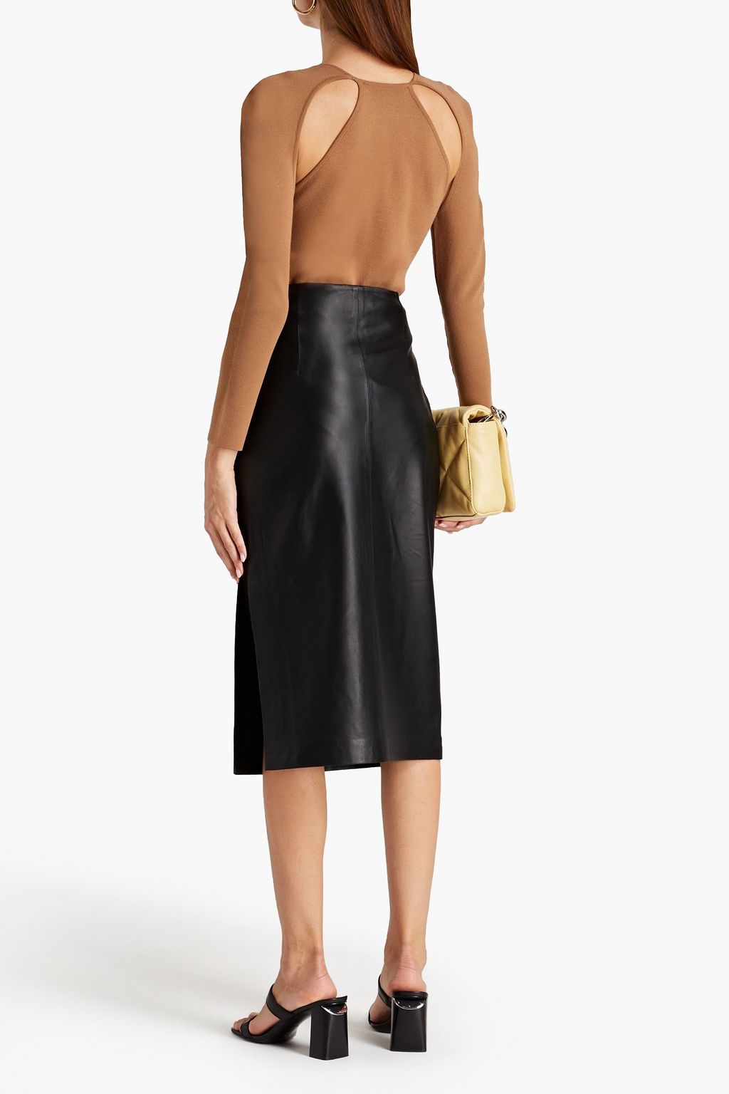 ZEYNEP ARCAY Leather skirt