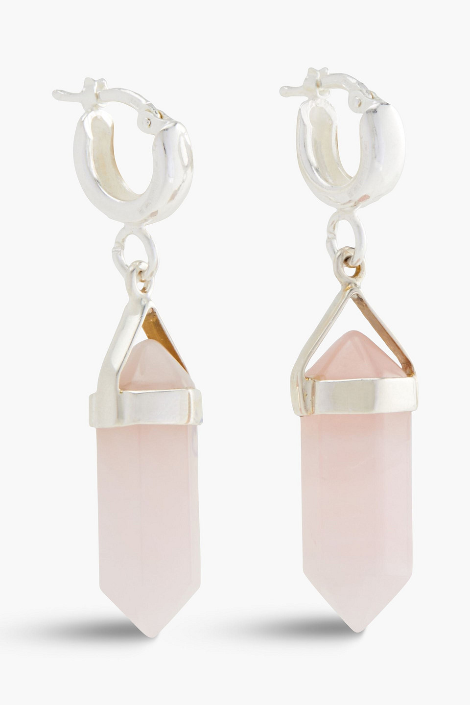 Cornelia Webb Recycled sterling silver quartz earrings