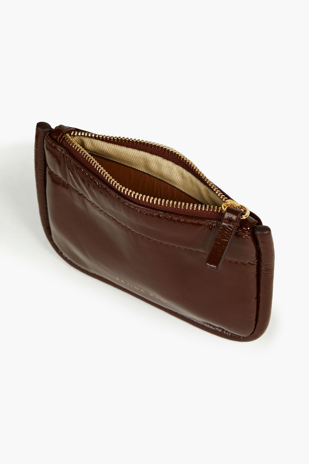 REJINA PYO Patent-leather coin purse