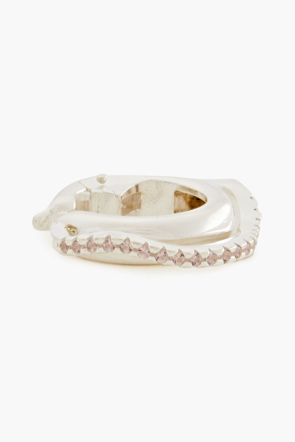 Cornelia Webb Sterling silver crystal ear cuff
