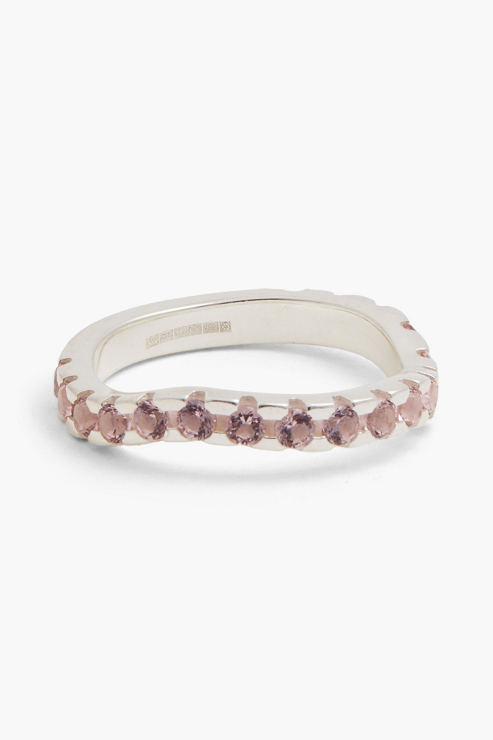 Cornelia Webb Recycled sterling silver crystal ring