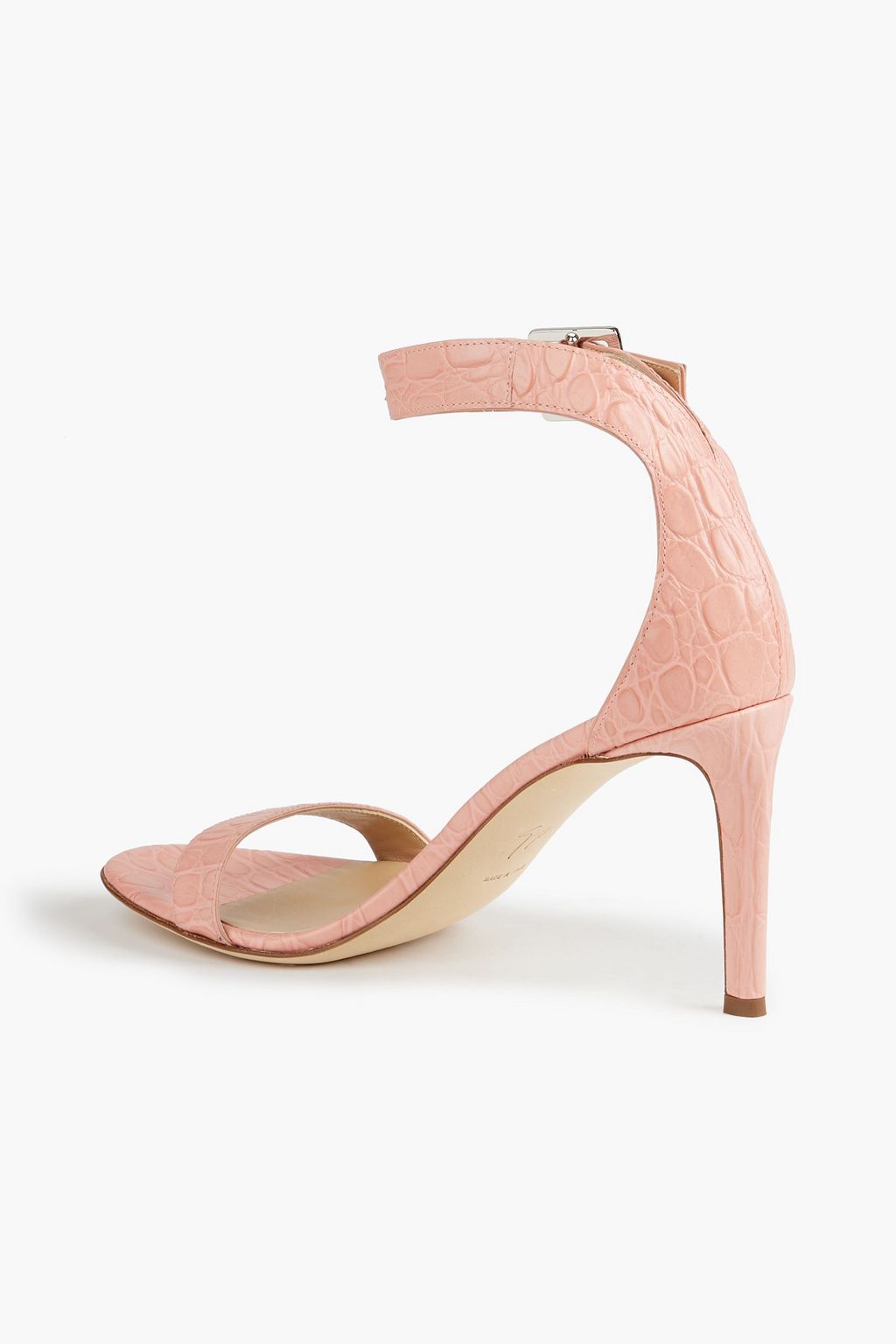GIUSEPPE ZANOTTI Neyla croc-effect leather sandals