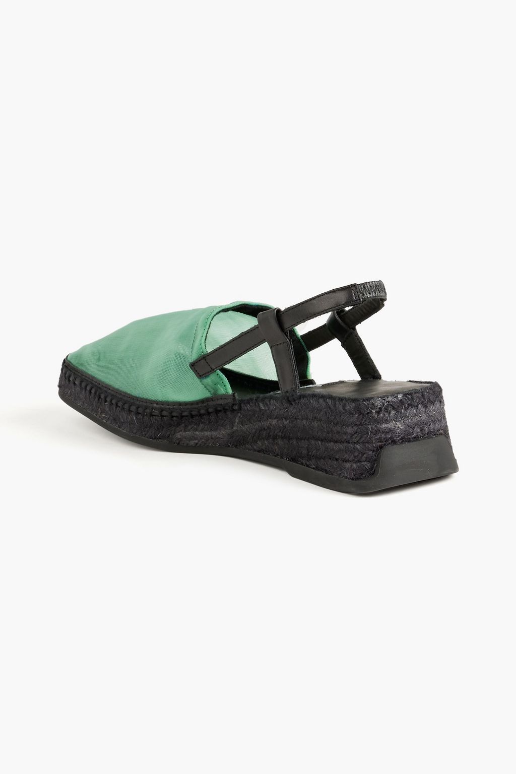 MIISTA Lawrence mesh slingback espadrilles