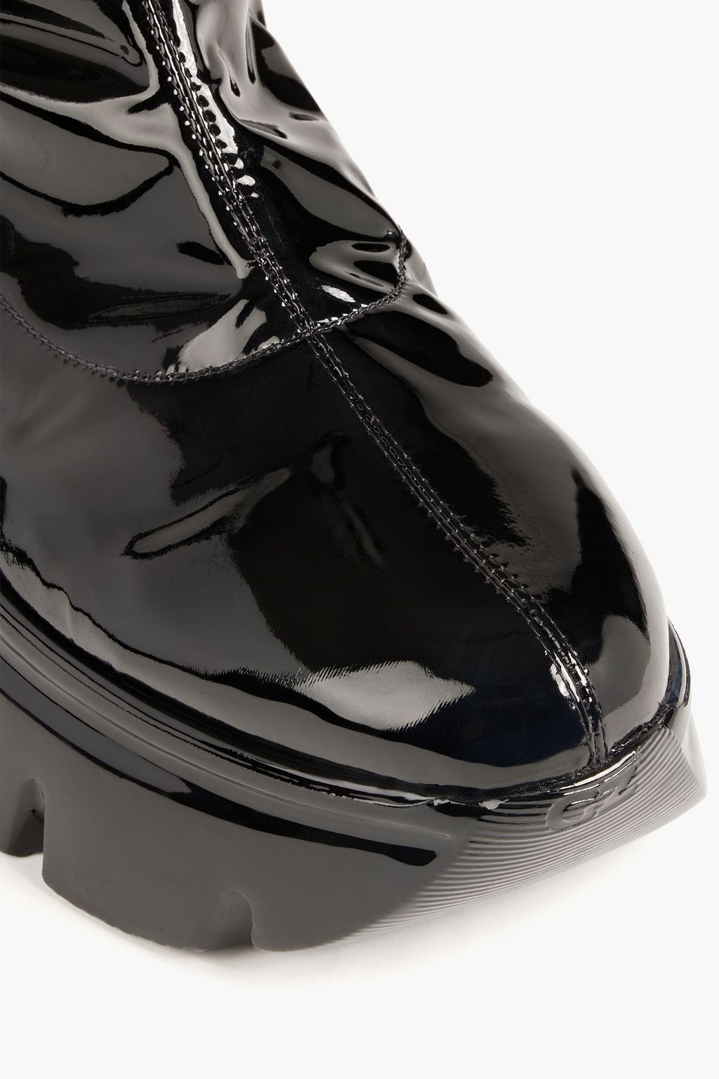 GIUSEPPE ZANOTTI Apocalypse 20 vinyl ankle boots