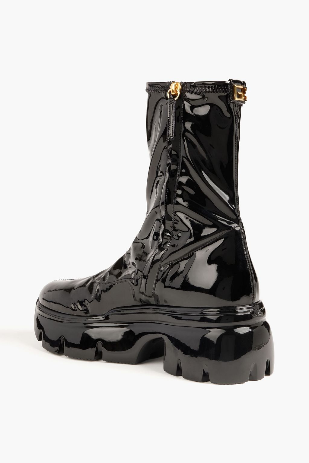 GIUSEPPE ZANOTTI Apocalypse 20 vinyl ankle boots