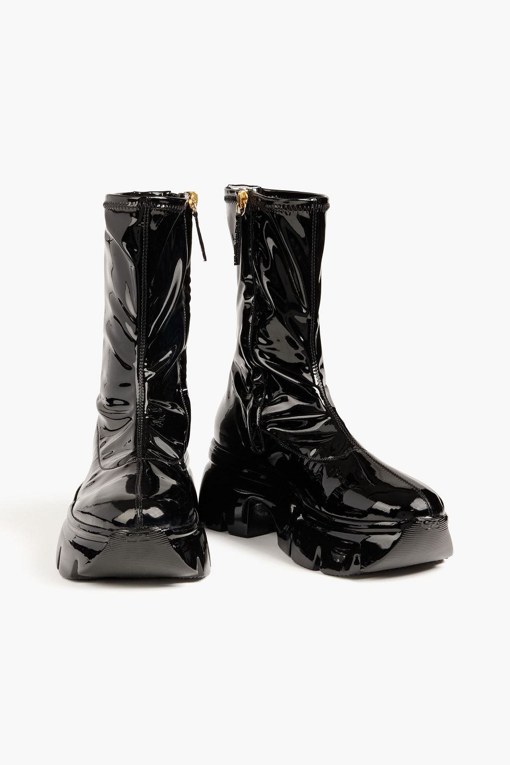 GIUSEPPE ZANOTTI Apocalypse 20 vinyl ankle boots