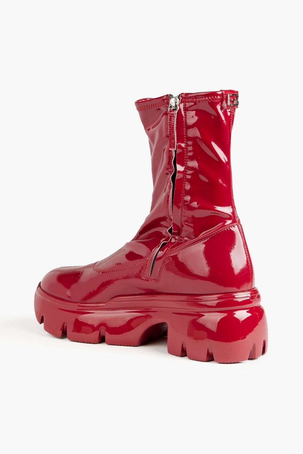 GIUSEPPE ZANOTTI Apocalypse 20 vinyl ankle boots