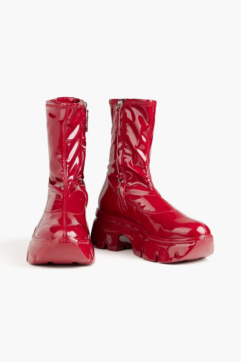 GIUSEPPE ZANOTTI Apocalypse 20 vinyl ankle boots