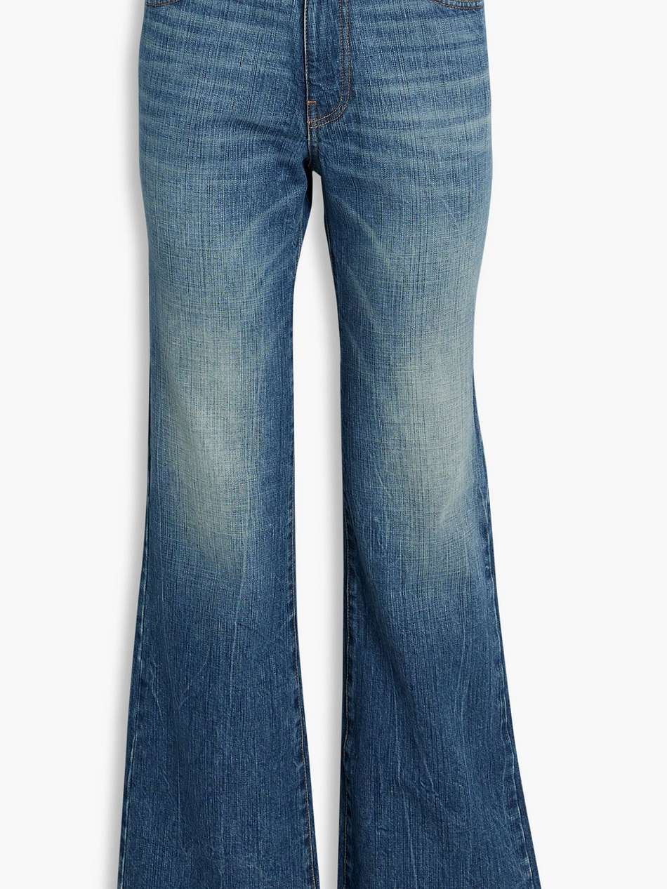 valerie high-rise wide-leg  jeans