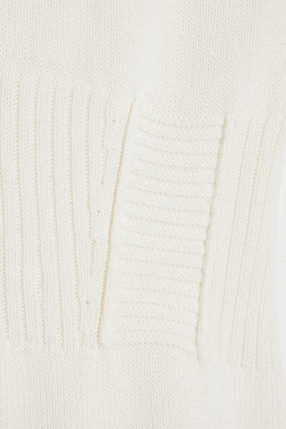 SER.O.YA ISLA DISTRESSED RIBBED COTTON MINI DRESS