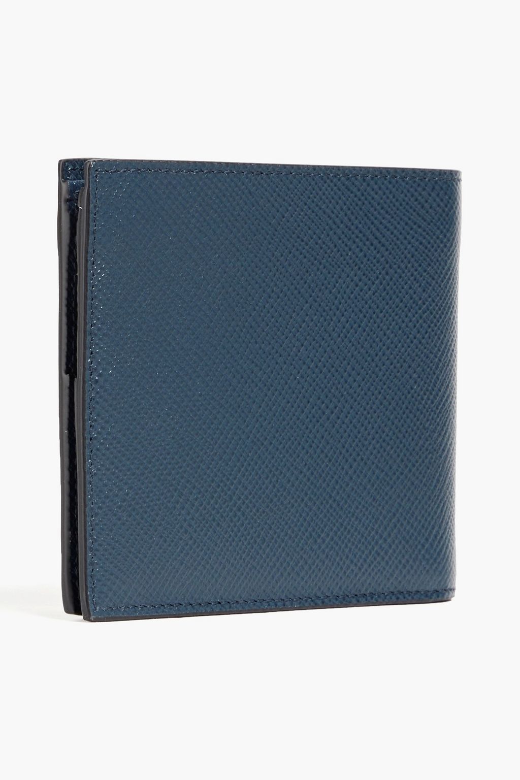 SERAPIAN Textured-leather wallet