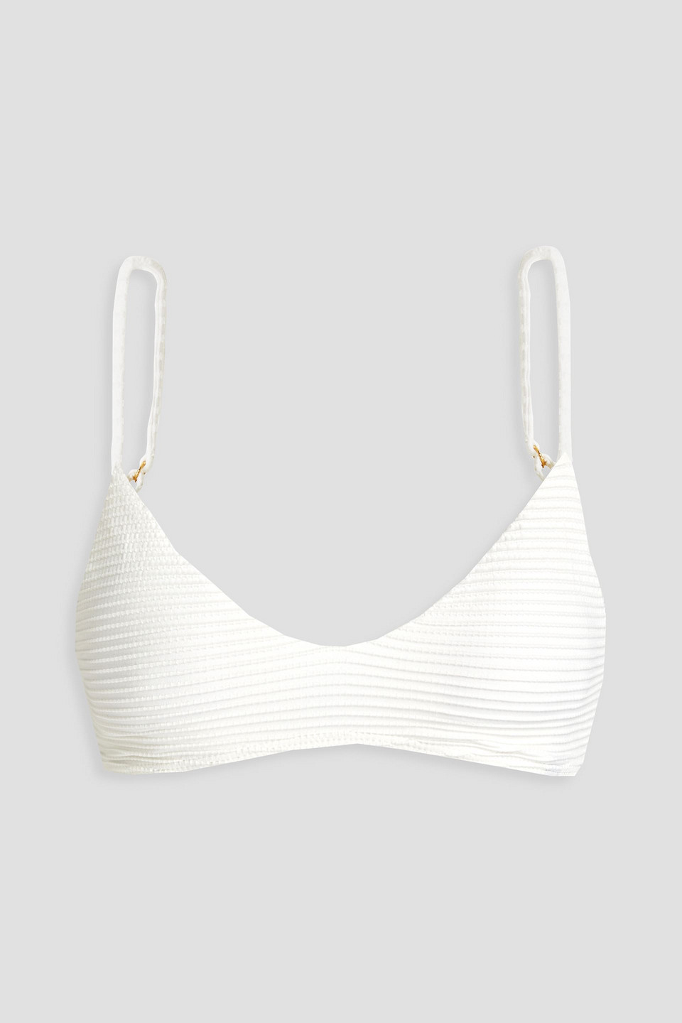Dune Luli ribbed bikini top